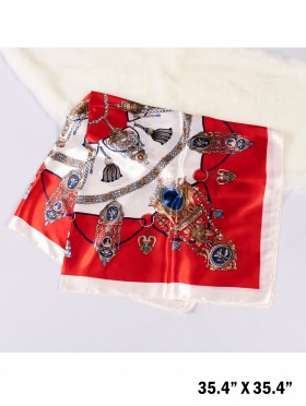 Dreamcatcher Print Silk Scarf
